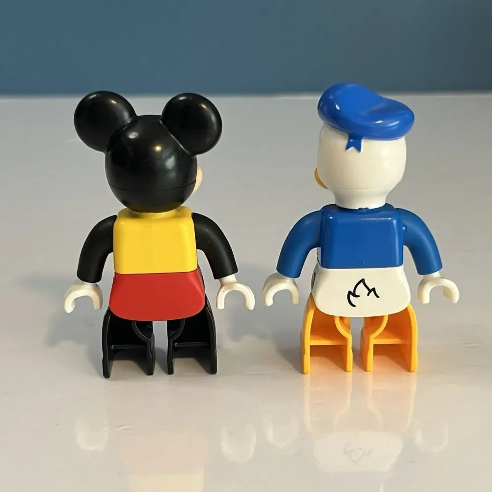 LEGO DUPLO Mickey Mouse Donald Duck Figures Disney Lot Of 2